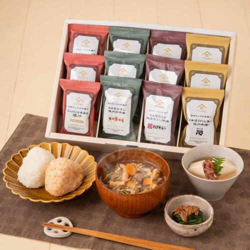 久世福だしのお味噌汁詰め合わせギフトイメージ画像